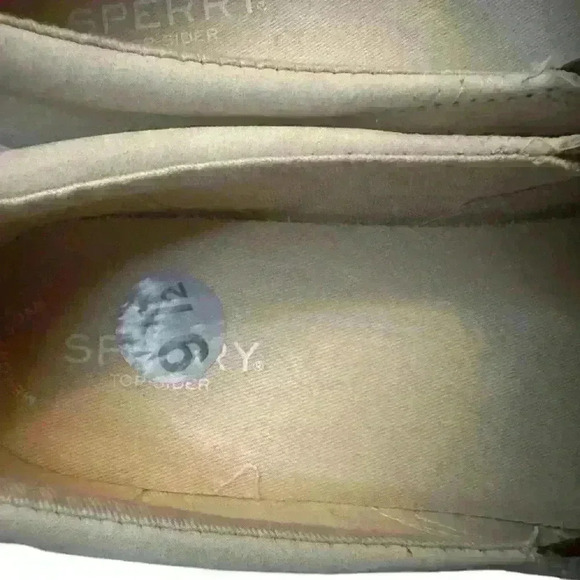 New SPERRY Women’s Slip-on Sneakers Off White Size 10 New - Picture 7 of 9